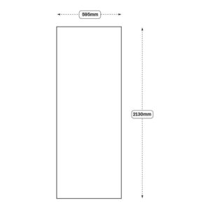 Matt Handleless Plinth, End Panel & Cornice