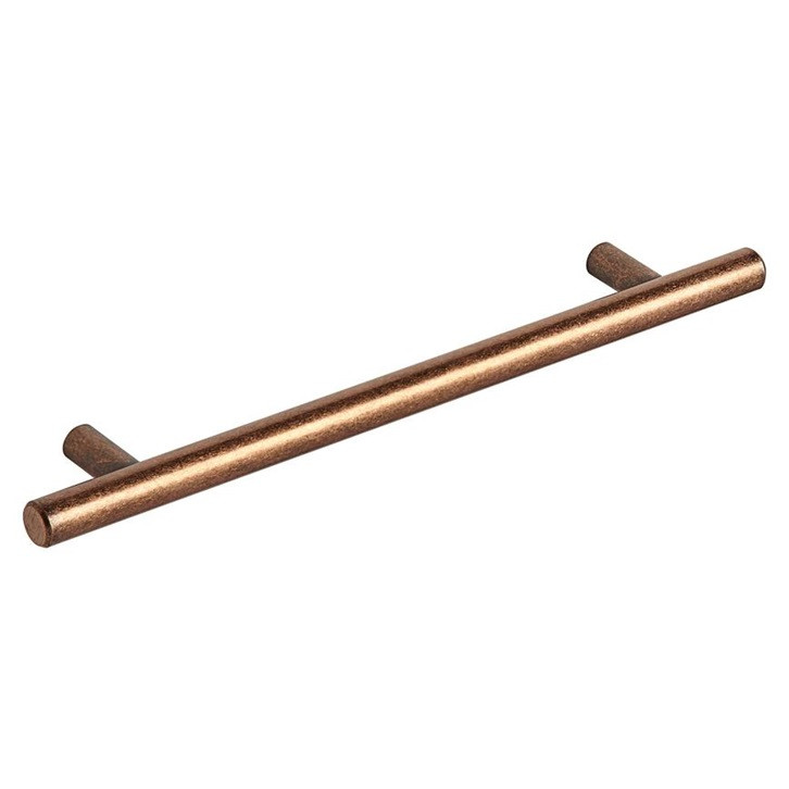 T Bar Handles 230mm Antique Copper