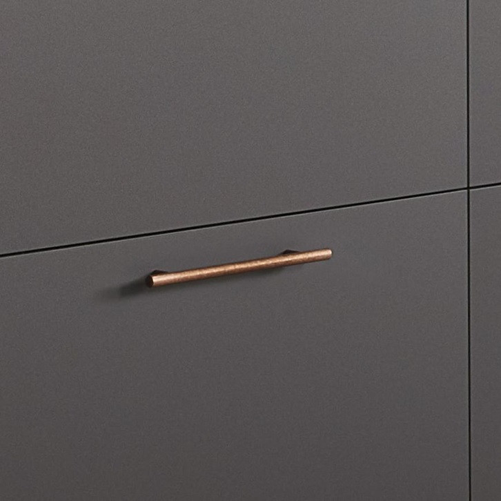 T Bar Handles 230mm Antique Copper - Image 2
