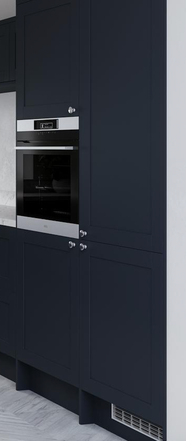 500mm Shaker Style Larder Tower Cabinet (Doors Included) - Image 5