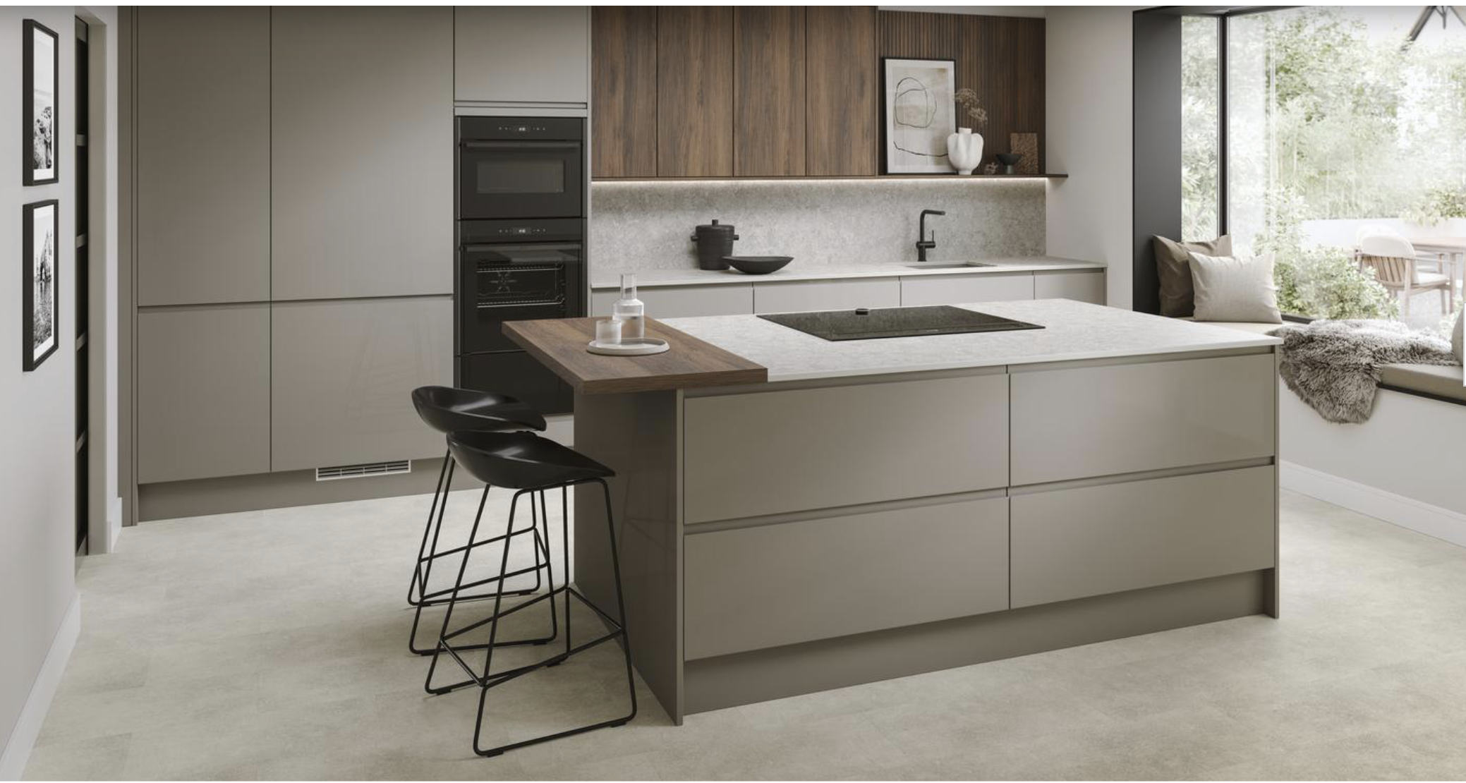 Handleless Kitchen Range