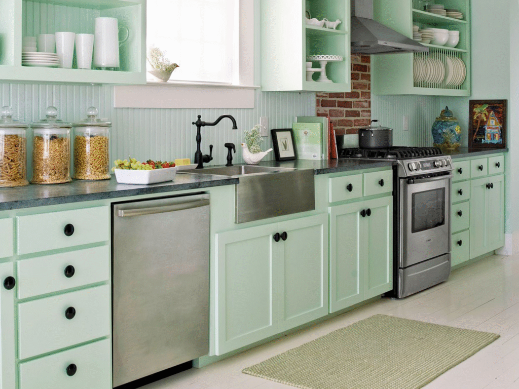 pastel-coloured-kitchens