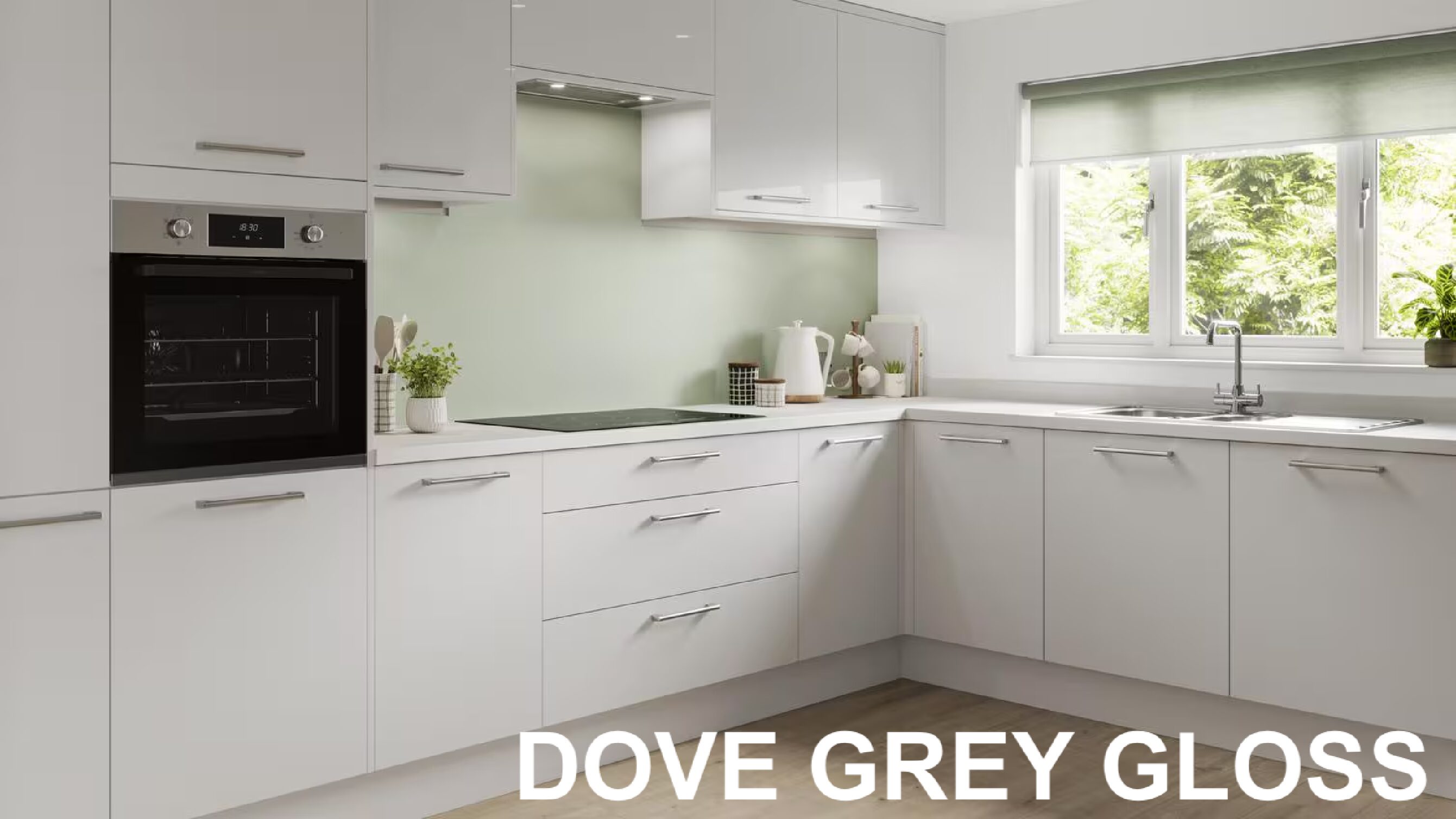 Gloss Slab Kitchen Cabinet Doors And Drawer Fronts (Choose Colour And Sizes) - Image 16