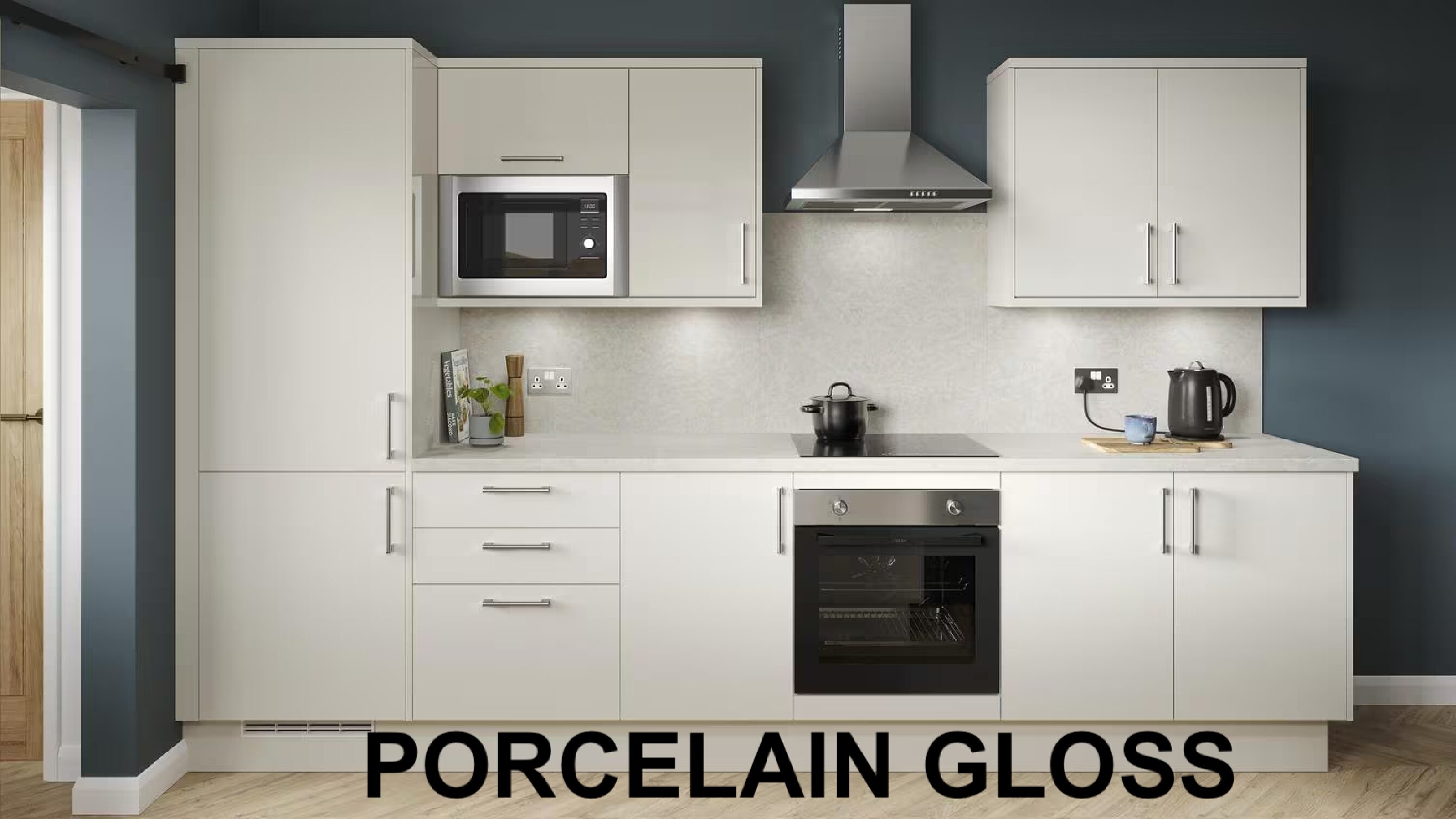 Gloss Slab Kitchen Cabinet Doors And Drawer Fronts (Choose Colour And Sizes) - Image 14