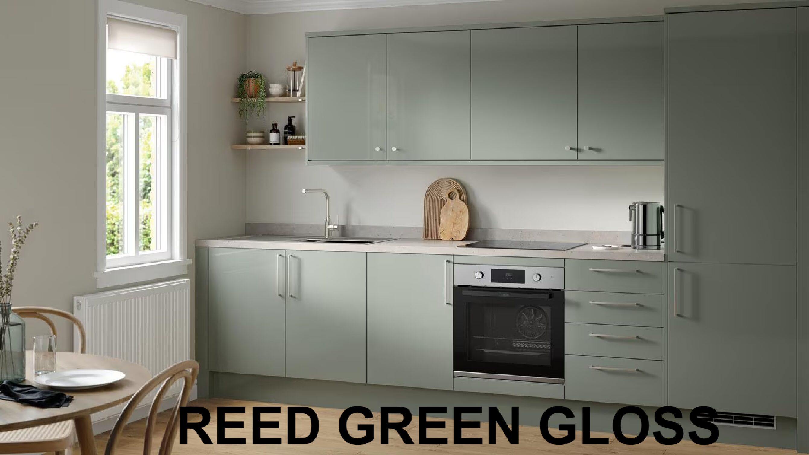 Gloss Slab Kitchen Cabinet Doors And Drawer Fronts (Choose Colour And Sizes) - Image 11