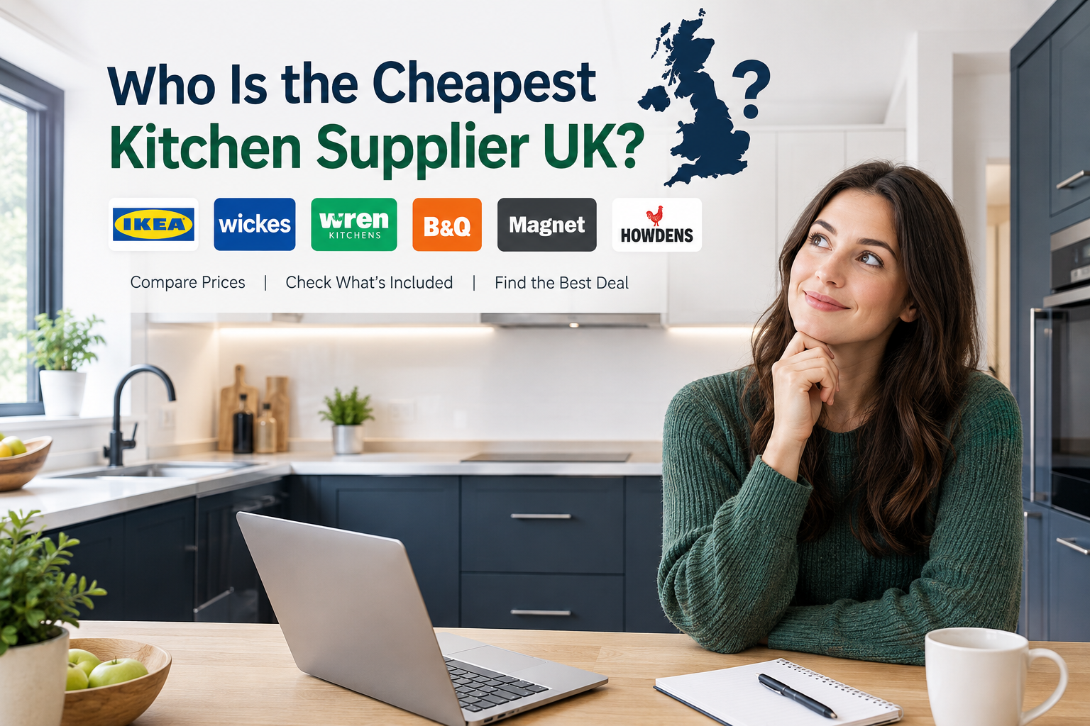 Reno Kitchens logo for kitchen supplier UK